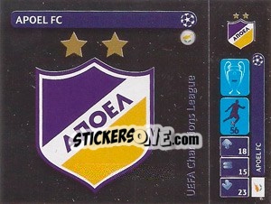 Cromo Logo - UEFA Champions League 2014-2015 - Panini