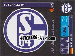 Figurina Logo - UEFA Champions League 2014-2015 - Panini