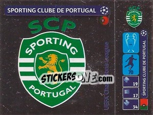 Sticker Logo - UEFA Champions League 2014-2015 n. 31 - Panini