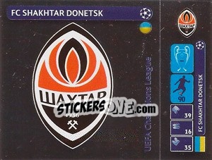 Figurina Logo - UEFA Champions League 2014-2015 - Panini