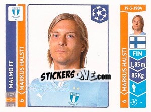 Sticker Markus Halsti - UEFA Champions League 2014-2015 - Panini