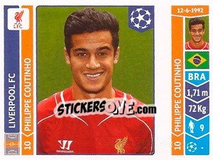 Cromo Philippe Coutinho