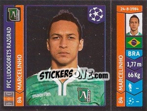 Figurina Marcelinho - UEFA Champions League 2014-2015 n. 171 - Panini