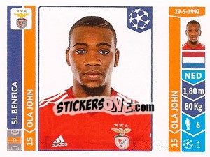 Cromo Ola John - UEFA Champions League 2014-2015 n. 188 - Panini
