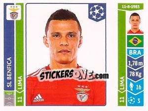 Sticker Lima - UEFA Champions League 2014-2015 n. 190 - Panini