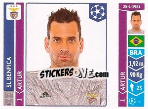 Sticker Artur - UEFA Champions League 2014-2015 n. 192 - Panini
