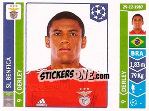 Figurina Derley - UEFA Champions League 2014-2015 - Panini