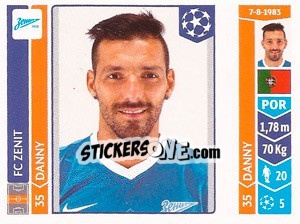 Sticker Danny - UEFA Champions League 2014-2015 - Panini