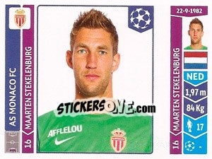 Sticker Maarten Stekelenburg - UEFA Champions League 2014-2015 n. 246 - Panini