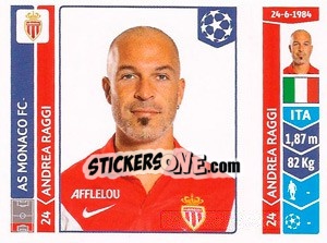 Sticker Andrea Raggi - UEFA Champions League 2014-2015 n. 248 - Panini