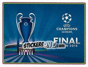 Cromo FINAL 2015 - UEFA Champions League 2014-2015 - Panini