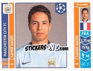 Cromo Samir Nasri