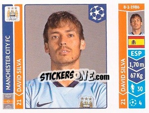 Cromo David Silva