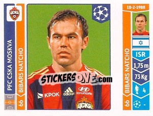 Sticker Bibras Natkho - UEFA Champions League 2014-2015 n. 386 - Panini