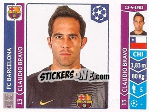 Sticker Claudio Bravo