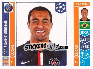 Cromo Lucas Moura