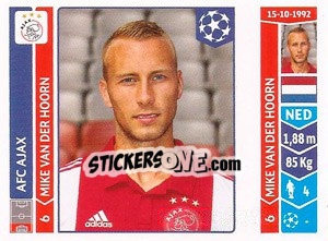 Sticker Mike van der Hoorn