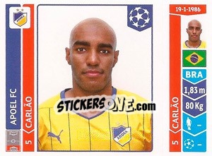 Sticker Carlão - UEFA Champions League 2014-2015 - Panini