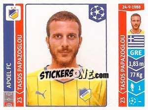 Sticker Tasos Papazoglou