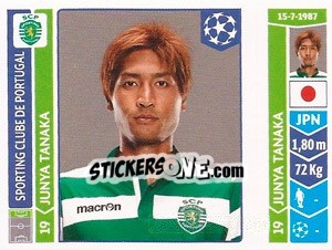 Sticker Junya Tanaka - UEFA Champions League 2014-2015 n. 541 - Panini