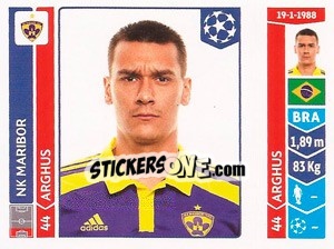 Sticker Arghus - UEFA Champions League 2014-2015 n. 556 - Panini