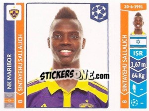 Sticker Sintayehu Sallalich - UEFA Champions League 2014-2015 - Panini