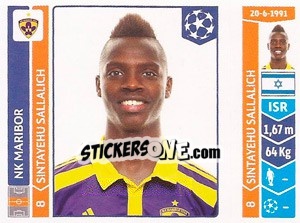 Sticker Sintayehu Sallalich - UEFA Champions League 2014-2015 n. 559 - Panini