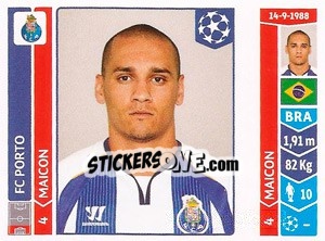 Sticker Maicon - UEFA Champions League 2014-2015 - Panini