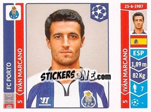 Sticker Iván Marcano - UEFA Champions League 2014-2015 - Panini