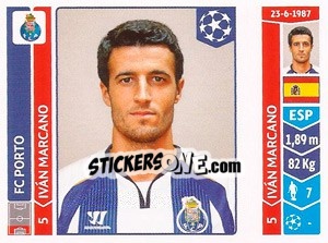 Cromo Iván Marcano - UEFA Champions League 2014-2015 - Panini