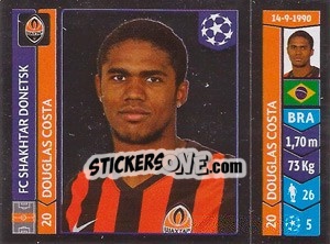 Sticker Douglas Costa - UEFA Champions League 2014-2015 - Panini