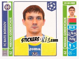 Figurina Mikhail Gordeychuk - UEFA Champions League 2014-2015 - Panini