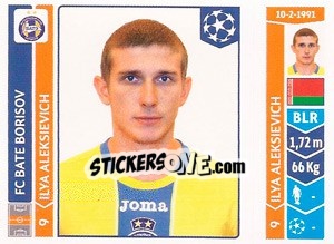 Figurina Ilya Aleksievich - UEFA Champions League 2014-2015 - Panini