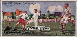 Figurina H.S.V. against Cambridge University - Snapshots From The Soccer Game (629) 1927
 n. 4 - Gartmann Chocolate
