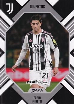 Cromo Fabio Miretti - Juventus 2025-2026 Top Audience
 n. JUV-13-A - DAKA