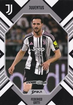 Figurina Federico Gatti - Juventus 2025-2026 Top Audience
 n. JUV-19-A - DAKA