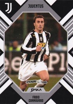 Sticker Fabio Cannavaro - Juventus 2025-2026 Top Audience
 n. JUV-25-A - DAKA