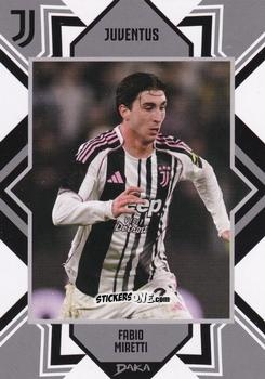 Cromo Fabio Miretti - Juventus 2025-2026 Top Audience
 n. JUV-13-B - DAKA