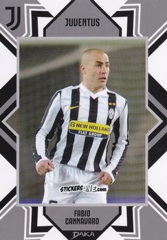 Sticker Fabio Cannavaro - Juventus 2025-2026 Top Audience
 n. JUV-25-B - DAKA