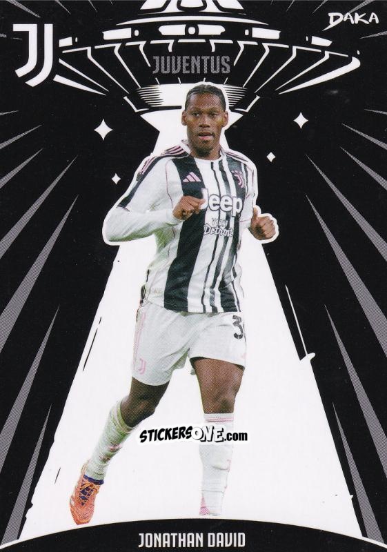 Cromo Jonathan David - Juventus 2025-2026 Top Audience
 n. SS-2 - DAKA