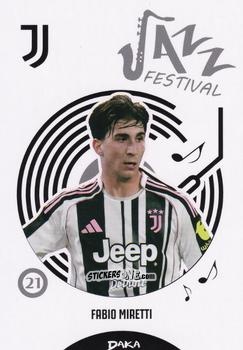 Cromo Fabio Miretti - Juventus 2025-2026 Top Audience
 n. BW-3 - DAKA