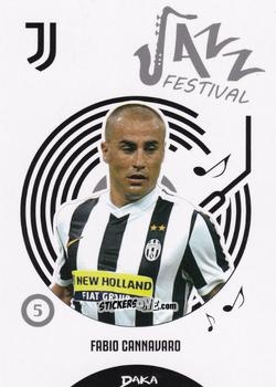 Sticker Fabio Cannavaro - Juventus 2025-2026 Top Audience
 n. BW-12 - DAKA