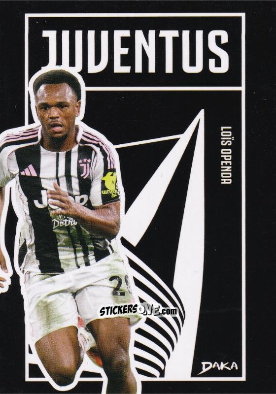 Cromo Loïs Openda - Juventus 2025-2026 Top Audience
 n. TW-5 - DAKA
