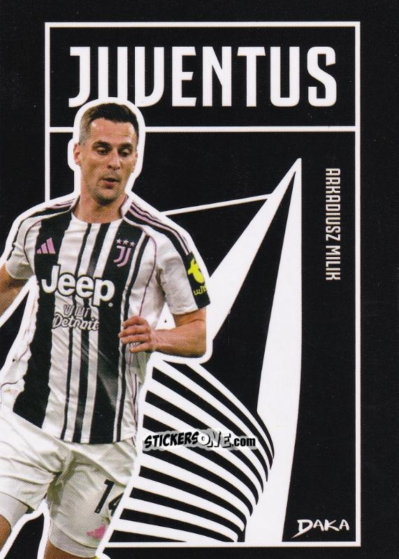 Cromo Arkadiusz Milik - Juventus 2025-2026 Top Audience
 n. TW-9 - DAKA