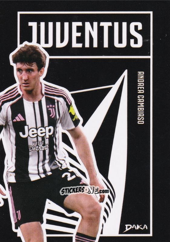 Cromo Andrea Cambiaso - Juventus 2025-2026 Top Audience
 n. TW-12 - DAKA