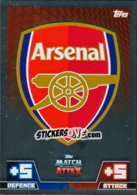 Sticker Club Badge - English Premier League 2014-2015. Match Attax n. 1 - Topps