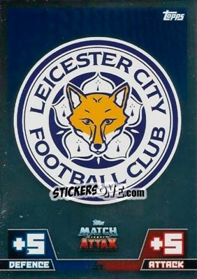 Sticker Club Badge - English Premier League 2014-2015. Match Attax n. 127 - Topps