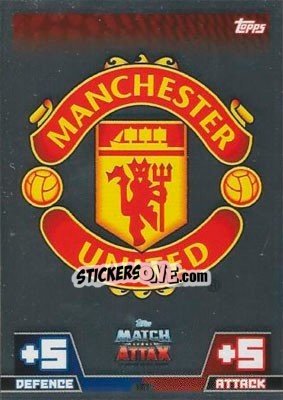 Sticker Club Badge - English Premier League 2014-2015. Match Attax n. 181 - Topps