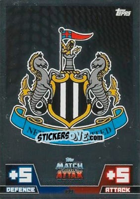 Sticker Club Badge - English Premier League 2014-2015. Match Attax n. 199 - Topps