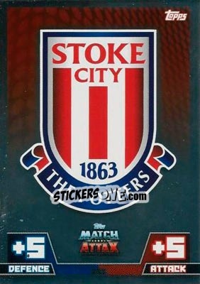 Sticker Club Badge - English Premier League 2014-2015. Match Attax n. 253 - Topps